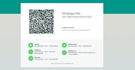 Онлайн мессенджер WhatsApp доступен на компьютерах в браузере Google Chrome