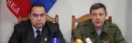 Захарченко и Плотницкий пожаловались Меркель и Олланду на Украину