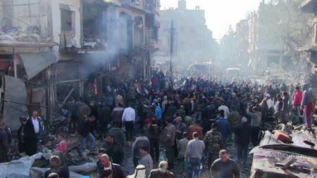 Сирия, война продолжается — теракт в Хомсе. Репортаж с места трагедии (ФОТО, ВИДЕО 18+)