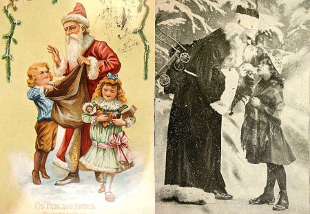 Самые волшебные рождественские открытки царской России