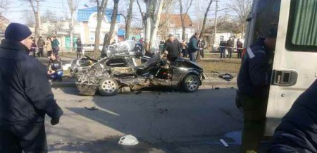 За рулем BMW, устроившего ДТП в Николаеве, был полицейский