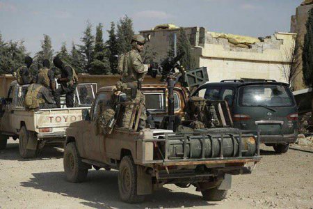Американский спецназ в сирийской провинции Ракка