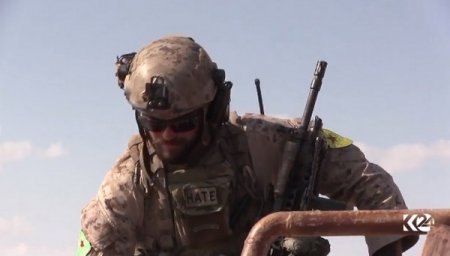 Американский спецназ в сирийской провинции Ракка