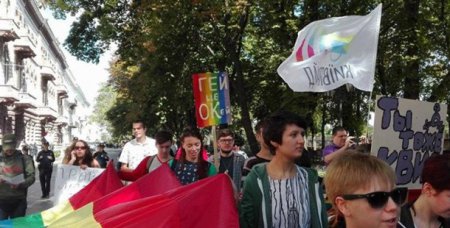 В Одессе состоялся ЛГБТ-марш