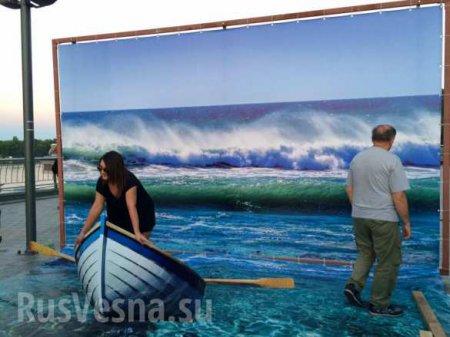 Фальшивое «море», тир и ржавая арматура — Киев продолжают уродовать (ФОТО)