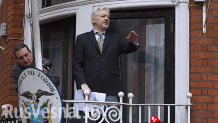 Неизвестный пытался проникнуть в посольство Эквадора в Лондоне, где скрывается Ассанж