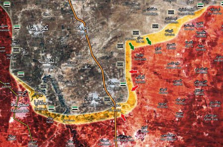 Сирийская армия взяла поселок Каукаб и отбила серию контратак исламистов в провинции Хама