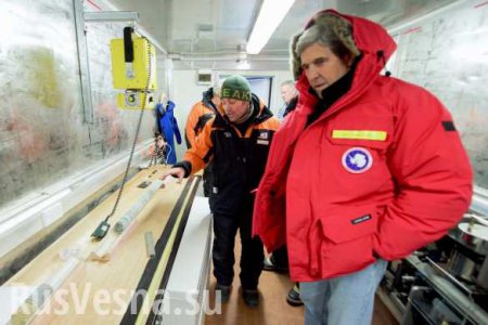 Джон Керри улетел в Антарктиду (ФОТО)