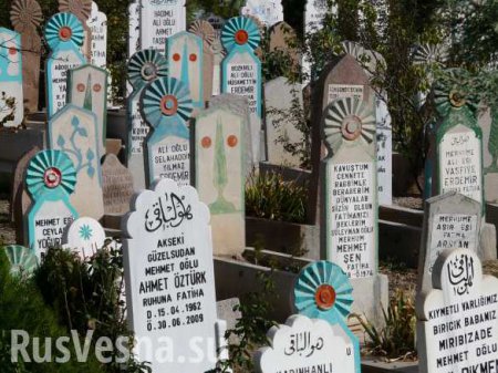 Туркам предлагают бесплатные надгробия за поддержку национальной валюты