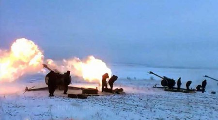 ВСУ впервые с февраля 2015 года открыли огонь по Дебальцево - Военный Обозреватель