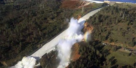 Россия предложила США свою помощь в связи с разрушением плотины в Калифорнии
