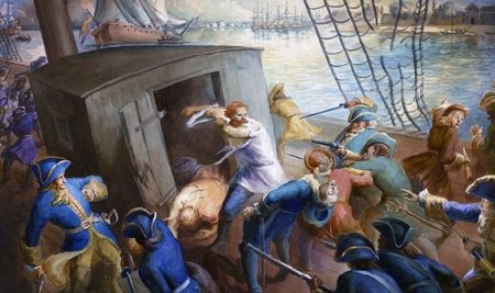 6 июля 1701 морские Сусанины - лоцманы Рябов и Борисов, посадили на мель шведские корабли, шедшие на Архангельск