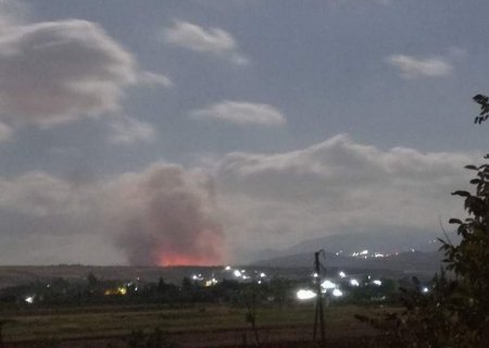 Израильская авиация нанесла удар по военным складам в Сирии - Военный Обозреватель