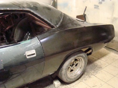 Plymouth Barracuda 1970 восстановленный из хлама