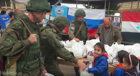 Яркие кадры: Дрон снял акцию российских военных в самом красивом уголке Сирии (ВИДЕО)