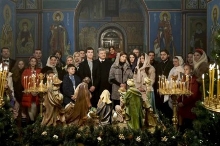 Как Украина отмечает Рождество: семейный клип Порошенко