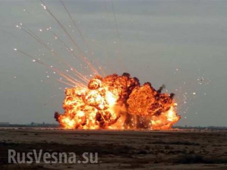 Огромный взрыв уничтожил турецкий танк «Леопард» в сирийском Африне (ВИДЕО)