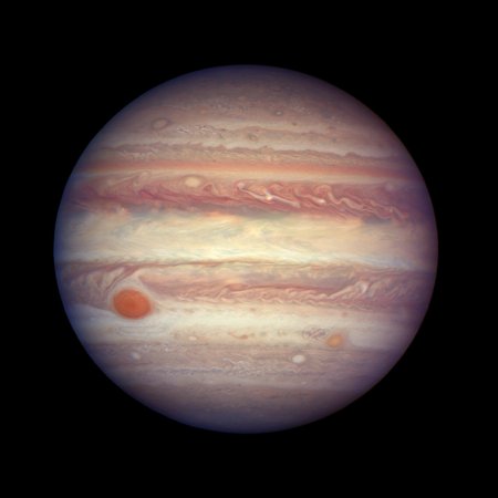 Как выглядит буря на Юпитере