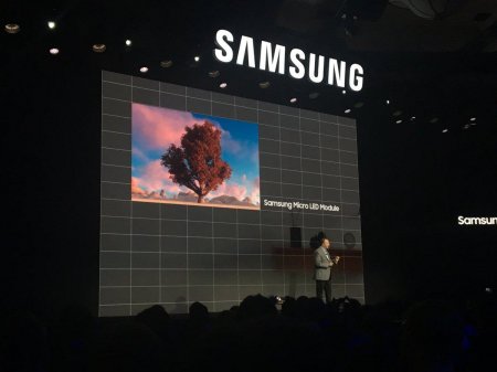 Samsung намерена выпустить MicroLED телевизоры во втором полугодии 2018 года