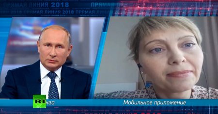 Текстовая онлайн-трансляция: Прямая линия с Путиным