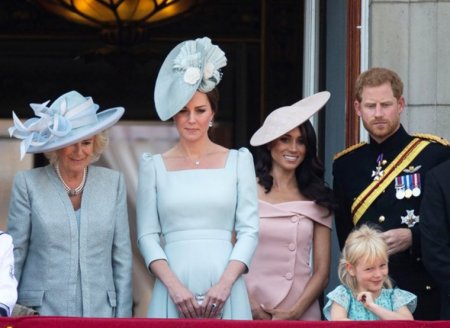 Супруга принца Гарри явилась на королевский парад в «дерзком и сексуальном» наряде. ФОТО