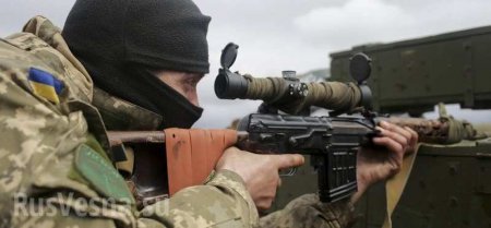 В Марьинку прибыли снайперы ВСУ: сводка о военной ситуации в ДНР