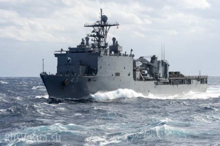 В Минобороны отреагировали на заход десантного корабля США в Чёрное море