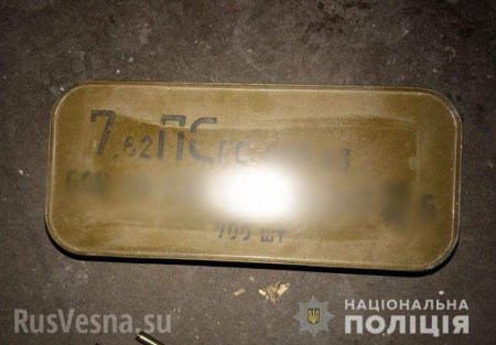 На Донбассе обнаружен схрон с оружием и боеприпасами (ФОТО)