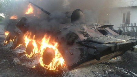 ВСУ потеряли БТР-70 и два грузовика в ДНР