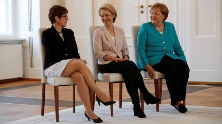 Женщины управляют Европой, потеснив мужчин в сторону