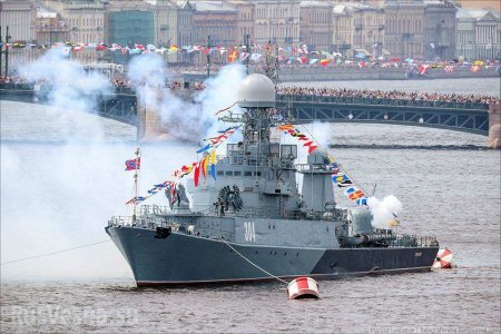 В США оценили военно-морской парад в Петербурге