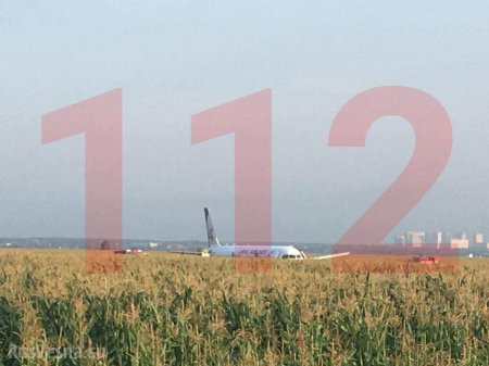 СРОЧНО: Летевший в Крым авиалайнер совершил жёсткую посадку в поле под Москвой (ФОТО, ВИДЕО)