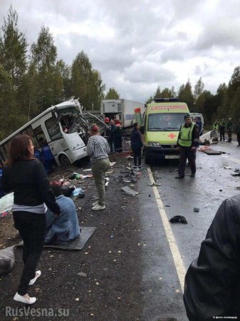 Страшное ДТП с автобусом под Ярославлем, есть погибшие (+ВИДЕО, ФОТО)
