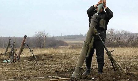 Запад Донецка под огнём ВСУ