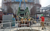 На стройплощадке ЭБ-1 АЭС Руппур в Бангладеш выполнен монтаж коллекторов пара