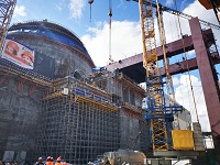 Транспортный портал ЭБ-1 Курской АЭС-2 подготовлен к монтажу реакторной установки