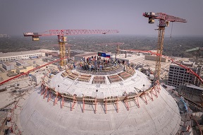 На ЭБ-1 АЭС Руппур в Бангладеш завершены работы по бетонированию наружной защитной оболочки