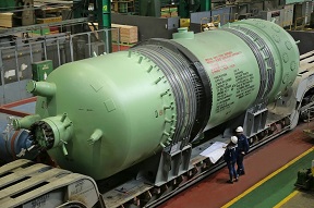 Атомэнергомаш отгрузил компенсатор давления для ЭБ-5 АЭС Куданкулам в Индии