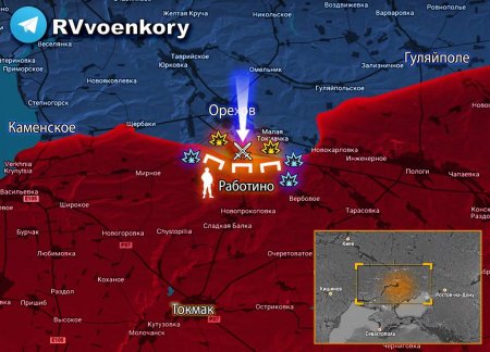 Враг начал новое наступление на Запорожском фронте: атака американских Bradley у Орехова (КАРТА)