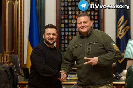 Зеленский встретился с Залужным и отправил его в отставку, — депутаты Рады и СМИ
