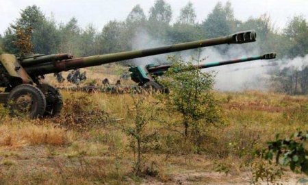 238-я бригада поддерживает наступление Армии России в Красногоровке (ВИДЕО)