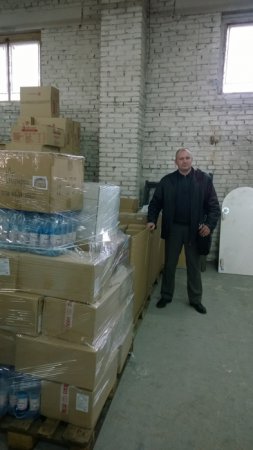 Очередная партия снаряжения и гуманитарной помощи отправилась в Новороссию