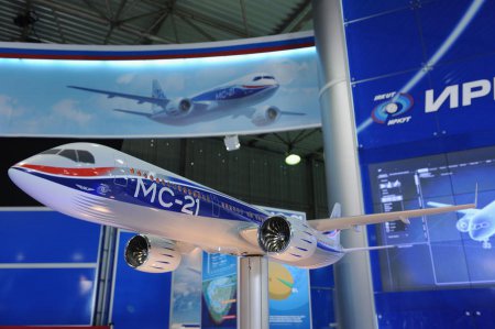 Первая презентация российского пассажирского самолёта МС-21 состоится весной