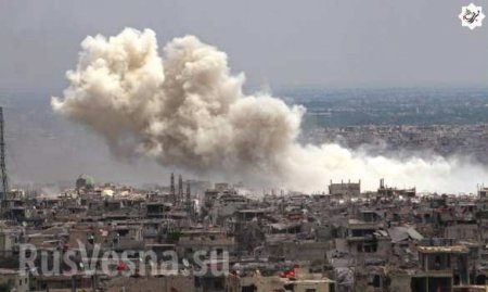 Котел у Дамаска: Армия Сирии окружила анклав боевиков, уничтожив наступающую бронетехнику (ФОТО 18+)