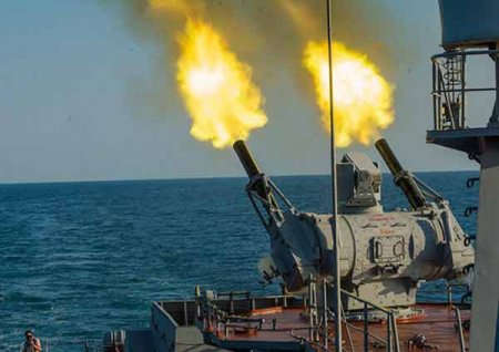 Корабли Каспийской флотилии в ходе учения отразили удар воздушных средств условного противника - Военный Обозреватель