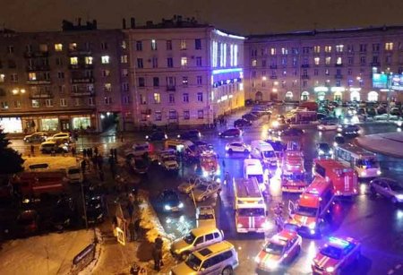 10 человек пострадали в результате взрыва в Санкт-Петербурге