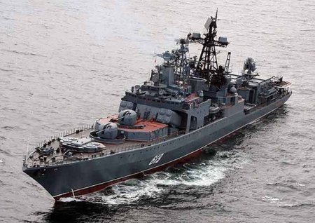 БПК "Североморск" потопил подлодку "противника" в Баренцевом море
