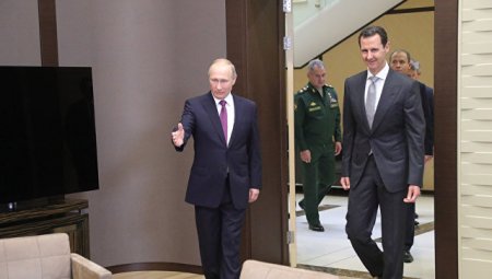 Путин и Асад провели встречу в Сочи
