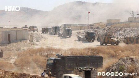 Сирийская армия нанесла удар по колонне турецкой техники. Убит один военнослужащий