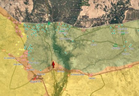 Сирийская армия отбила два селения у протурецких боевиков в провинции Ракка